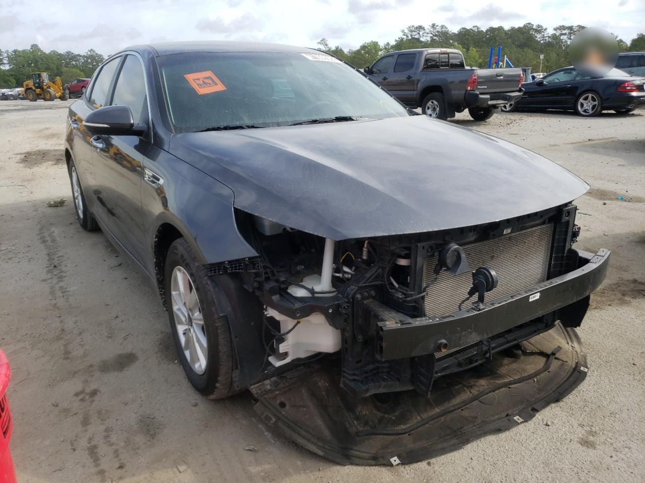 KIA OPTIMA LX 2018 with VIN KNAGT4L39J5235629 - Photo from auction