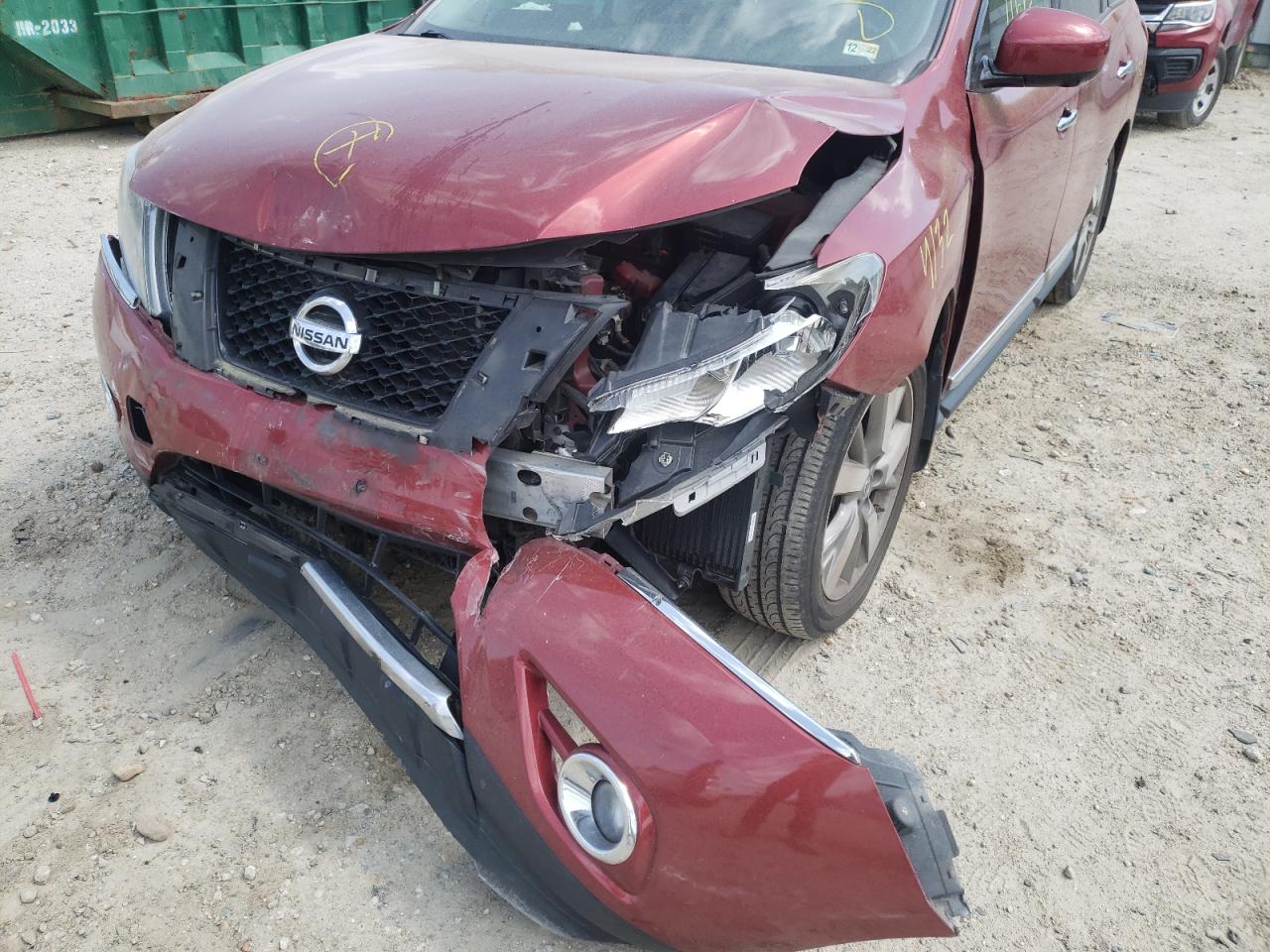 Photo 9 from auction – 2015 NISSAN PATHFINDER with VIN 5N1AR2MN4FC616346