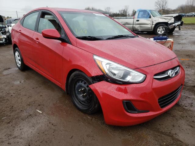 HYUNDAI ACCENT SE 2017 with VIN KMHCT4AE5HU340413 - Photo from auction