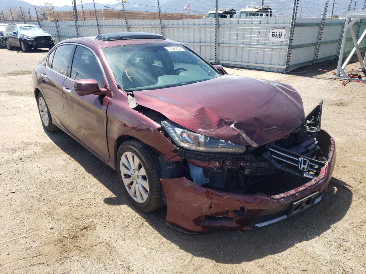 Photo 1 from auction – 2014 HONDA ACCORD EX with VIN 1HGCR2F73EA094204
