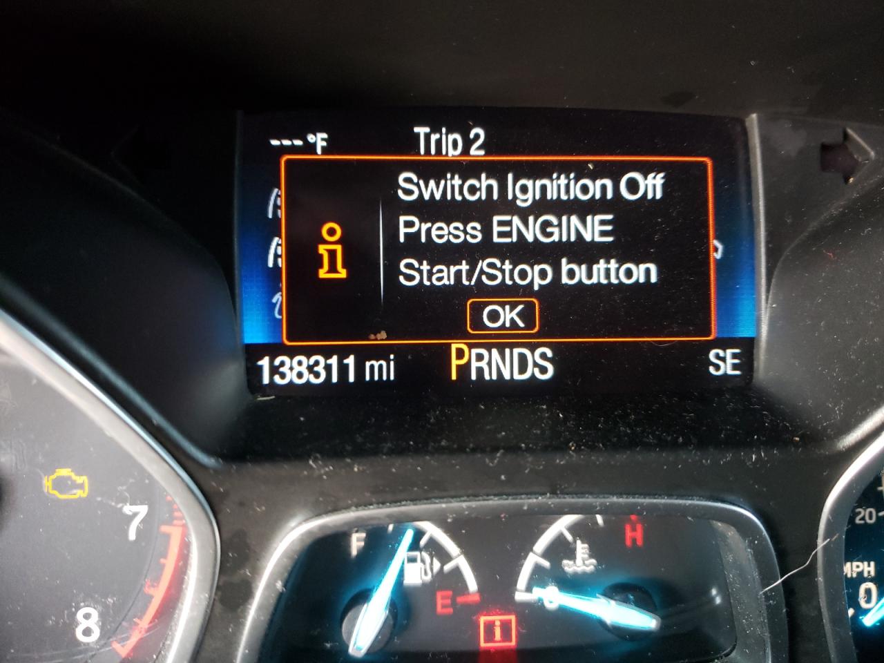 Photo 8 from auction – 2017 FORD ESCAPE TIT with VIN 1FMCU0J9XHUA93575