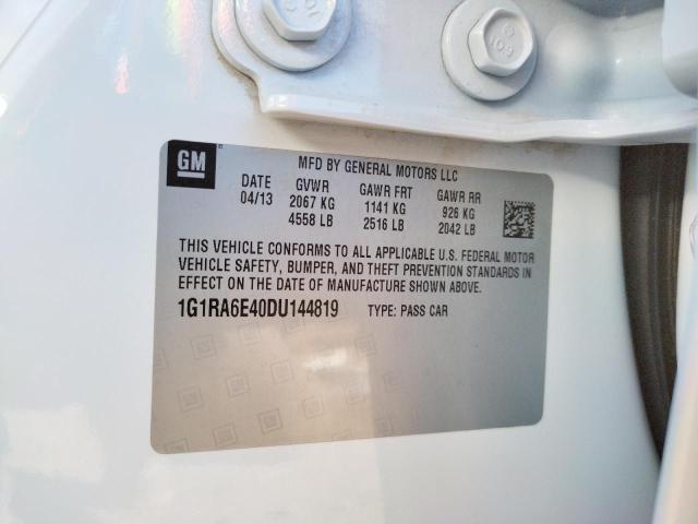 Photo 10 from auction – 2013 CHEVROLET VOLT with VIN 1G1RA6E40DU144819