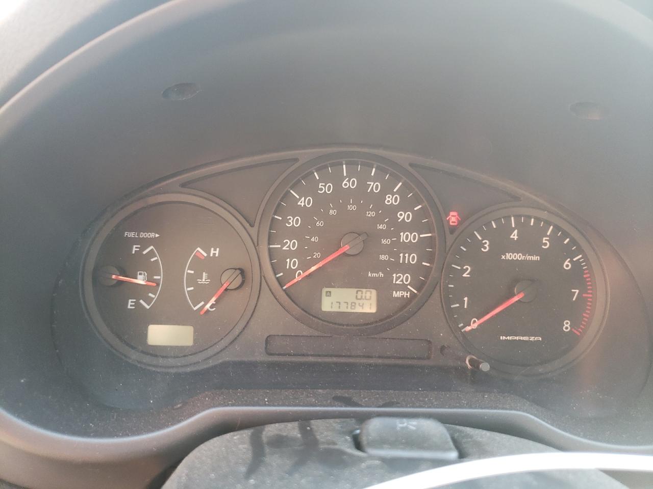 Photo 8 from auction – 2006 SUBARU IMPREZA 2. with VIN JF1GD67636G524569