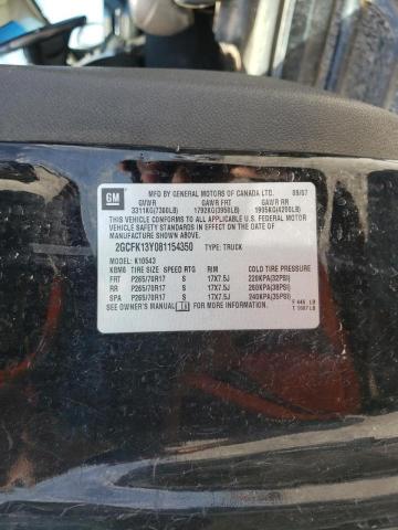 Photo 10 from auction – 2008 CHEVROLET SILVERADO with VIN 2GCFK13Y081154350