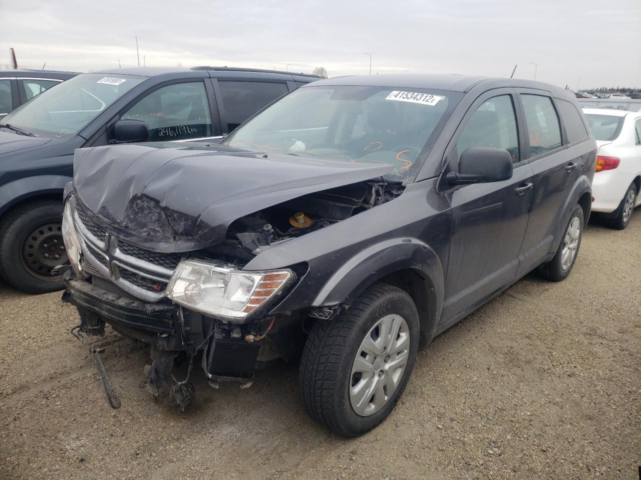 Photo 2 from auction – 2015 DODGE JOURNEY SE with VIN 3C4PDCAB6FT626555