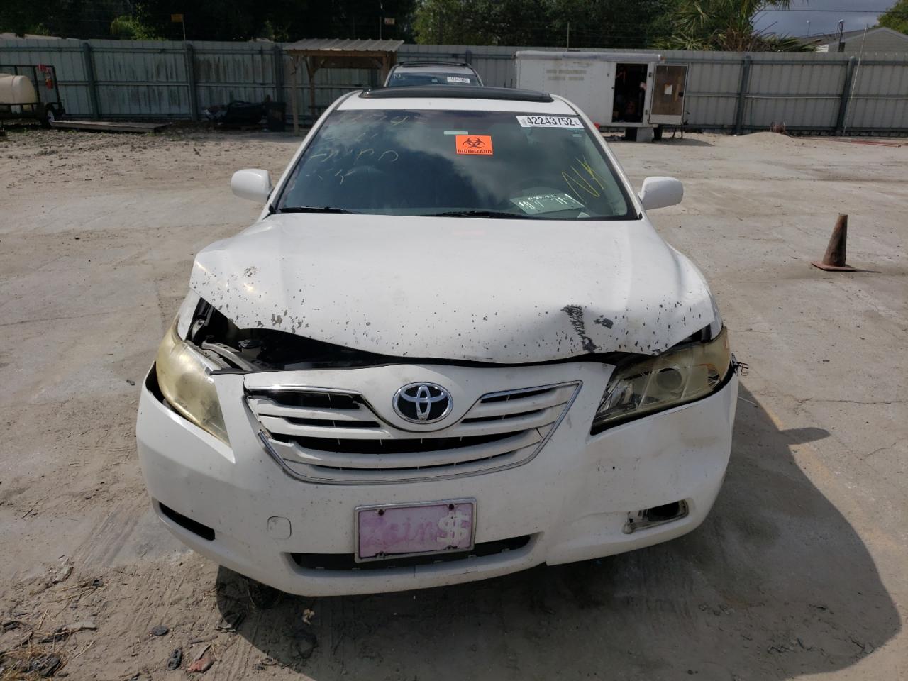 Photo 9 from auction – 2007 TOYOTA CAMRY CE with VIN JTNBE46K973034341