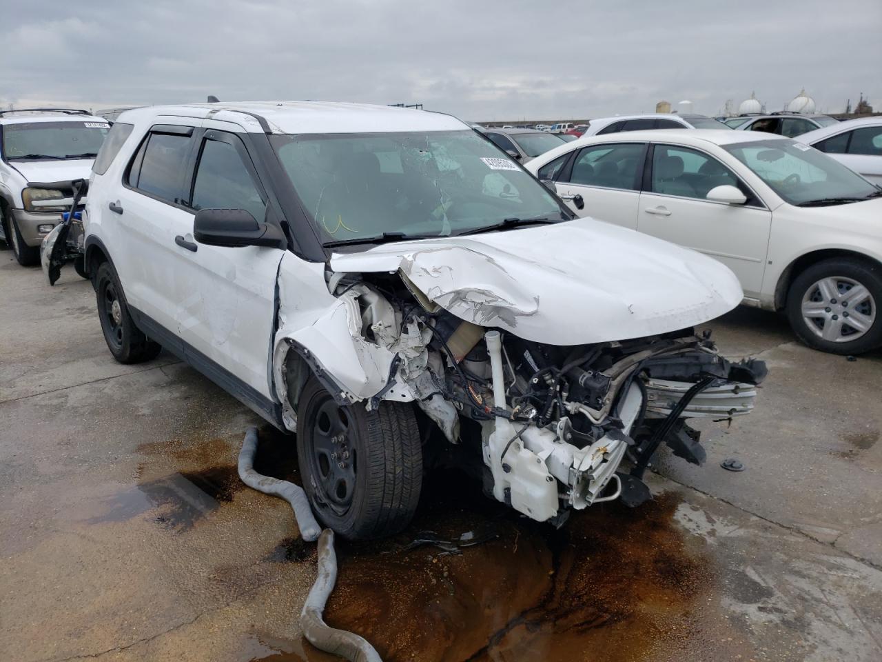 FORD EXPLORER P 2018 with VIN 1FM5K8AR1JGA26896 - Photo from auction