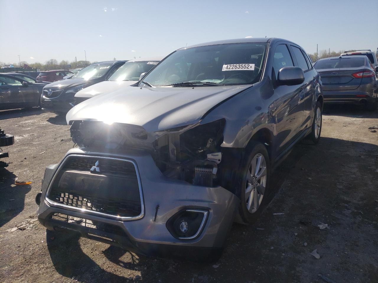 Photo 2 from auction – 2015 MITSUBISHI OUTLANDER with VIN 4A4AP3AW4FE036072
