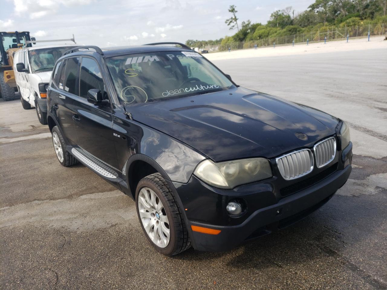 BMW X3 3.0SI 2008 with VIN WBXPC93478WJ11228 - Photo from auction