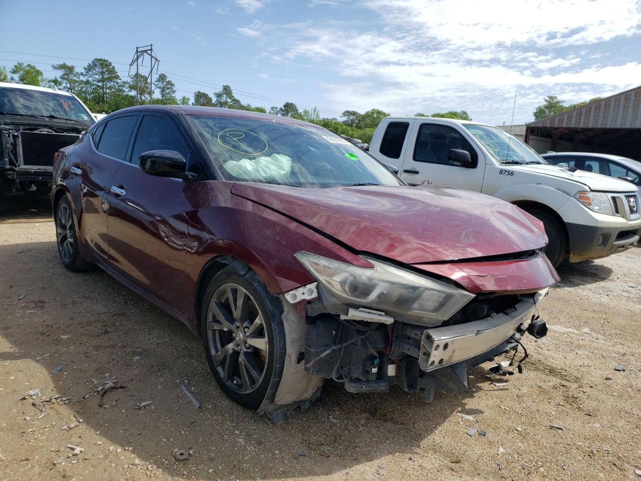 NISSAN MAXIMA 3.5 2017 with VIN 1N4AA6AP6HC376640 - Photo from auction
