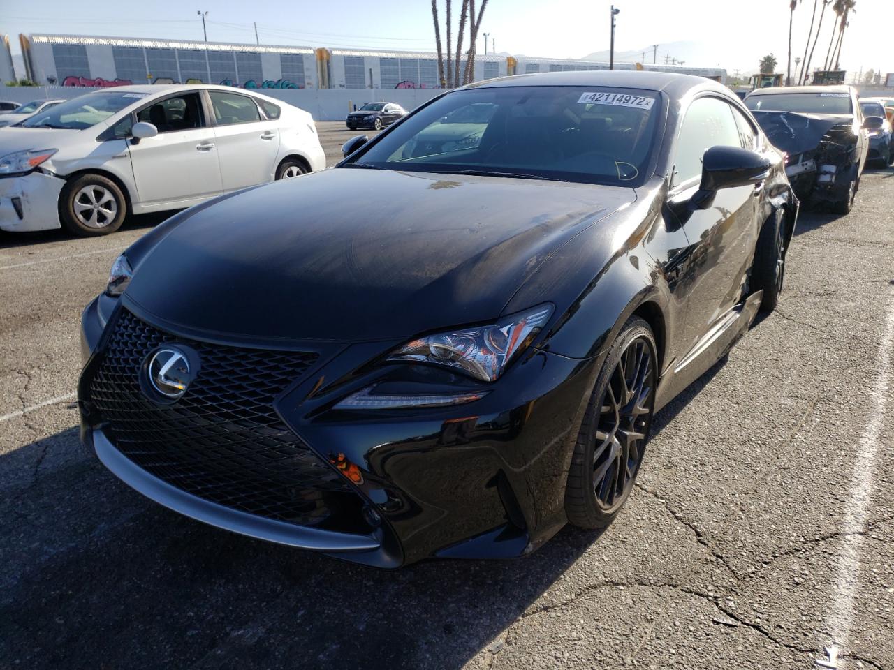 Photo 2 from auction – 2015 LEXUS RC 350 with VIN JTHHE5BC1F5008420