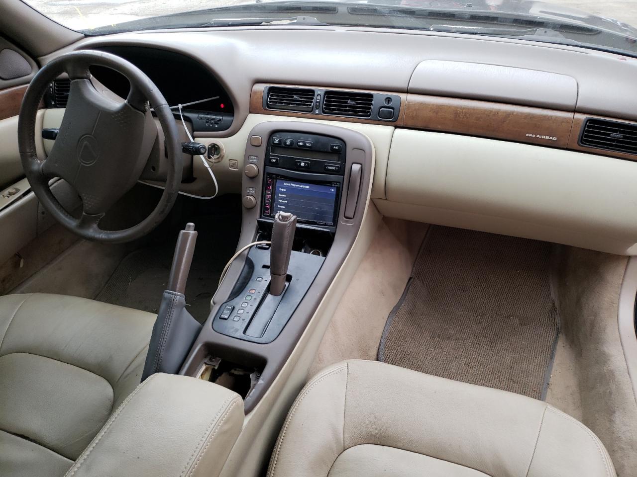 Photo 9 from auction – 1996 LEXUS SC 300 with VIN JT8CD32Z6T0036583