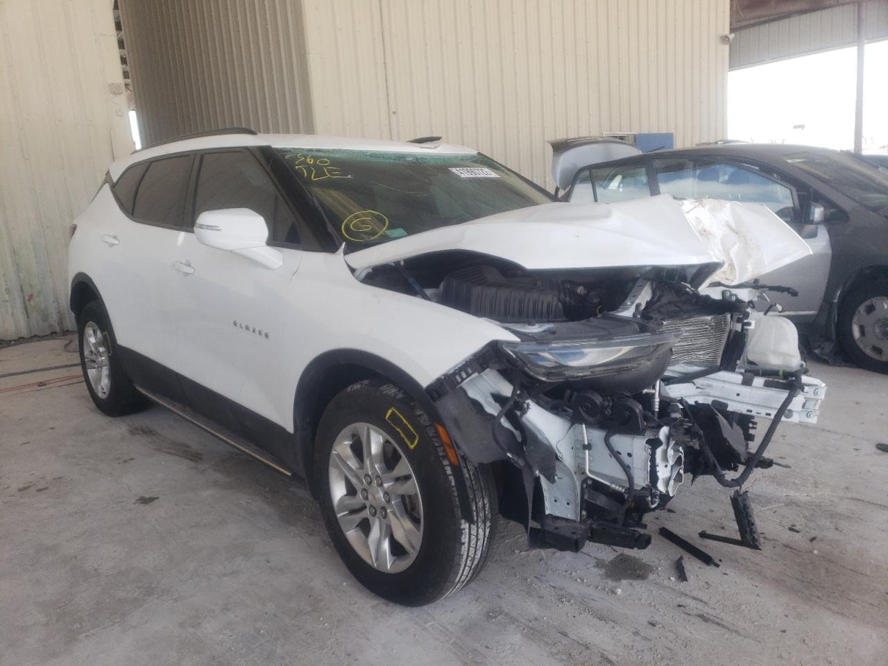 CHEVROLET BLAZER 2LT 2019 with VIN 3GNKBCRS2KS672444 - Photo from auction