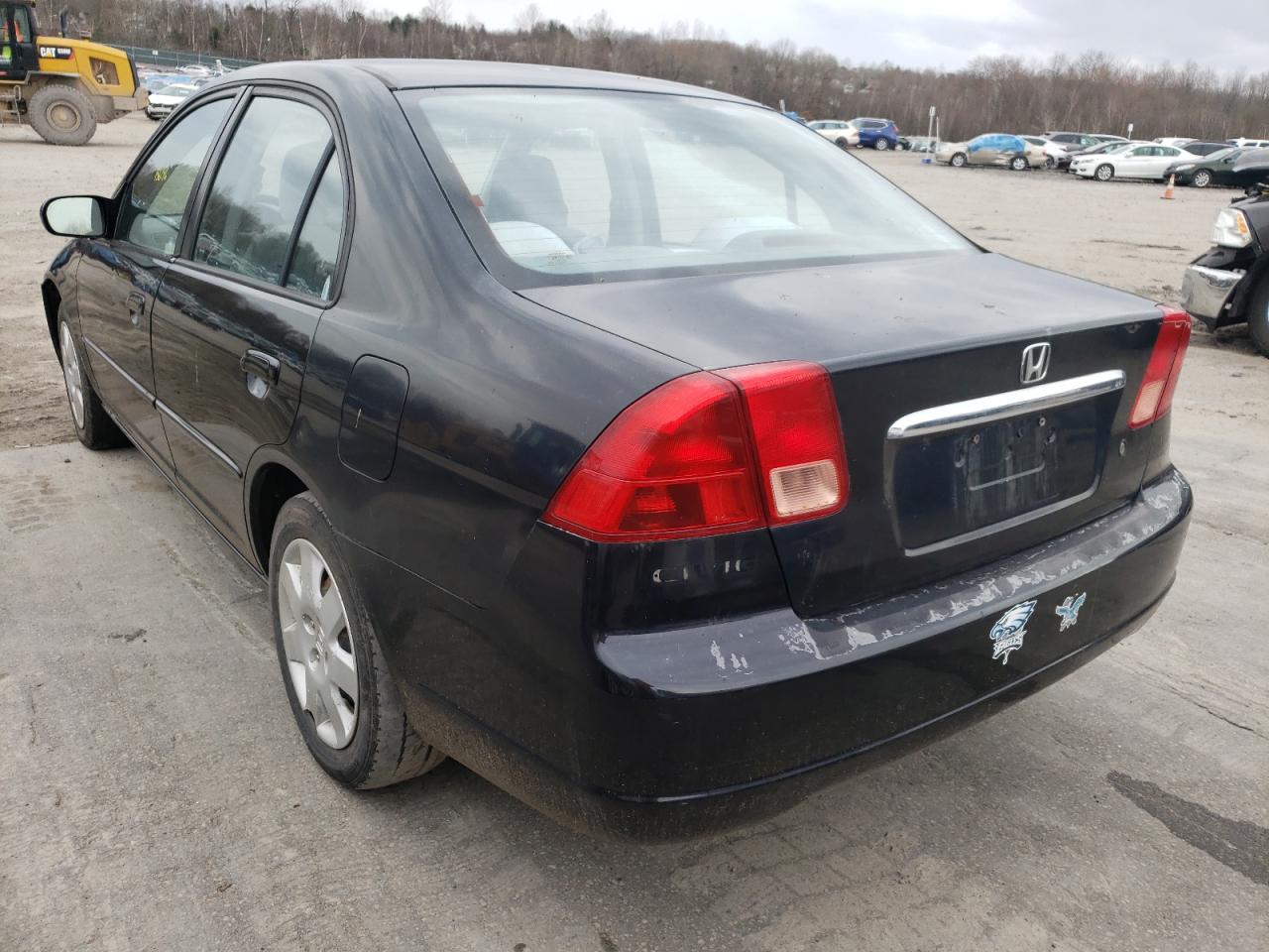 Photo 3 from auction – 2001 HONDA CIVIC EX with VIN 1HGES26731L058427