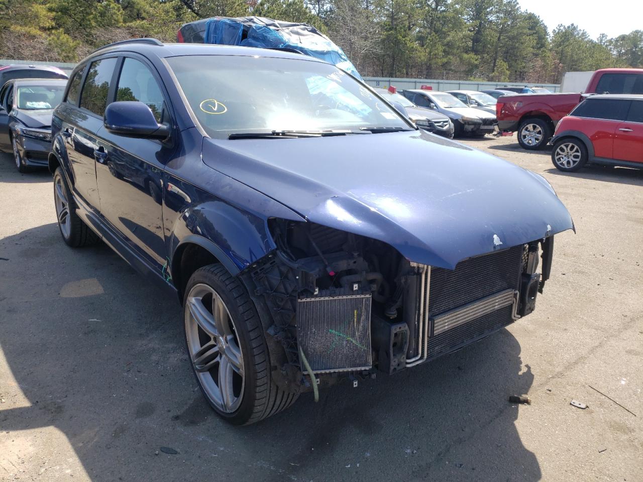 AUDI Q7 PRESTIG 2013 with VIN WA1DGAFE0DD001521 - Photo from auction