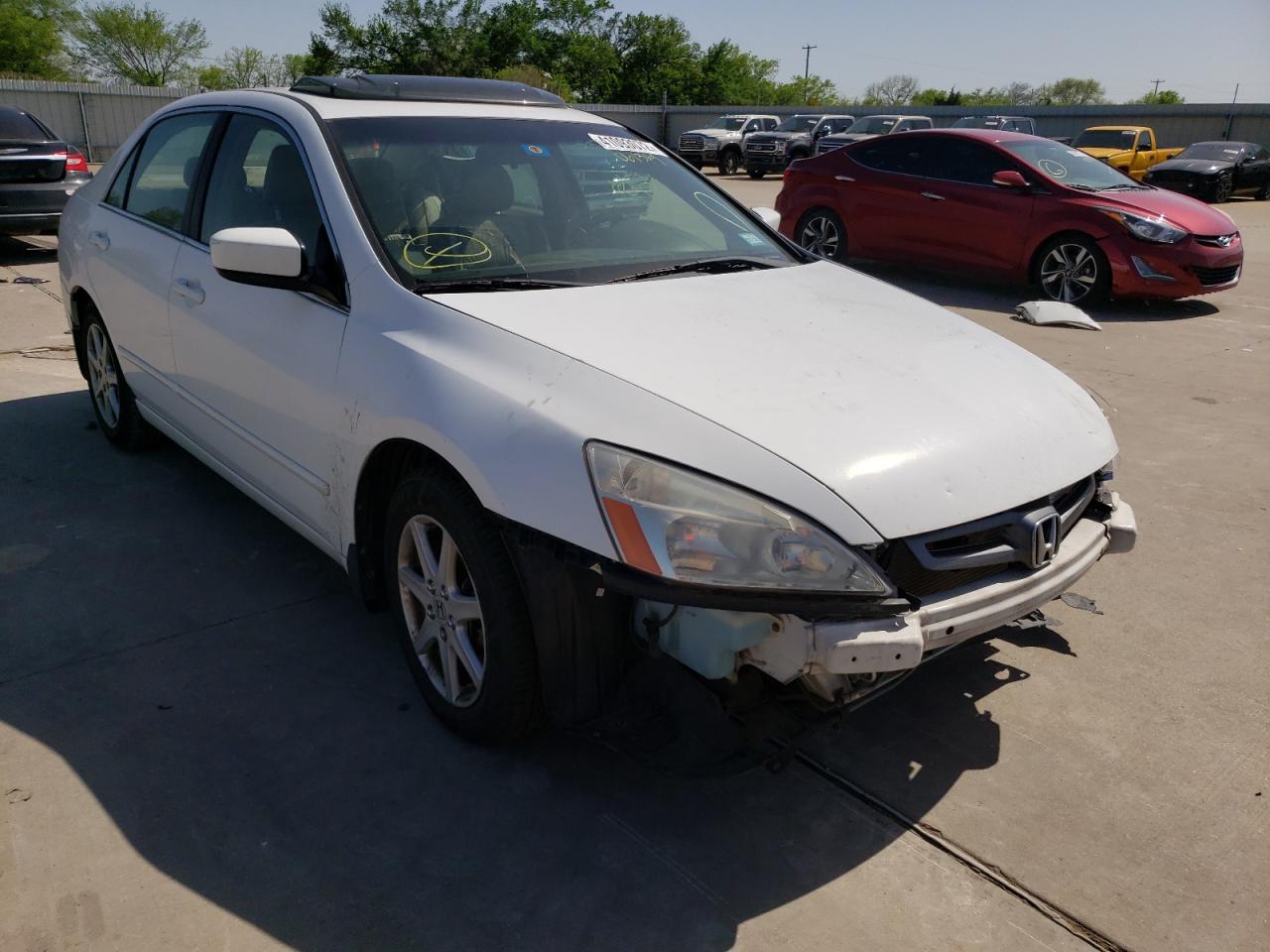 HONDA ACCORD EX 2003 with VIN 1HGCM66503A061369 - Photo from auction