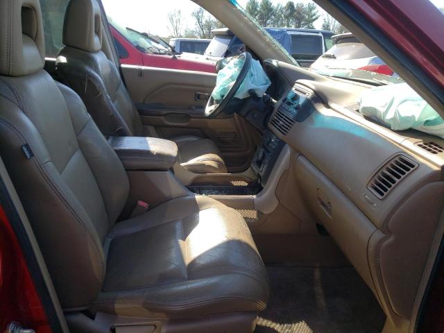 Photo 5 from auction – 2004 HONDA PILOT EXL with VIN 5FNYF18614B003531