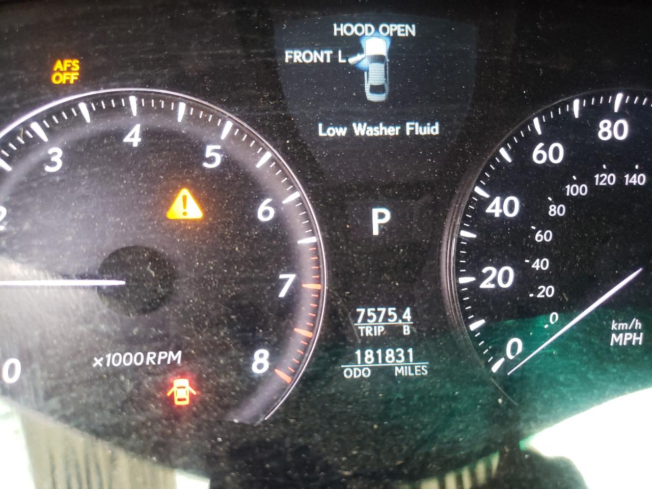 Photo 8 from auction – 2007 LEXUS LS 460 with VIN JTHBL46F775045872