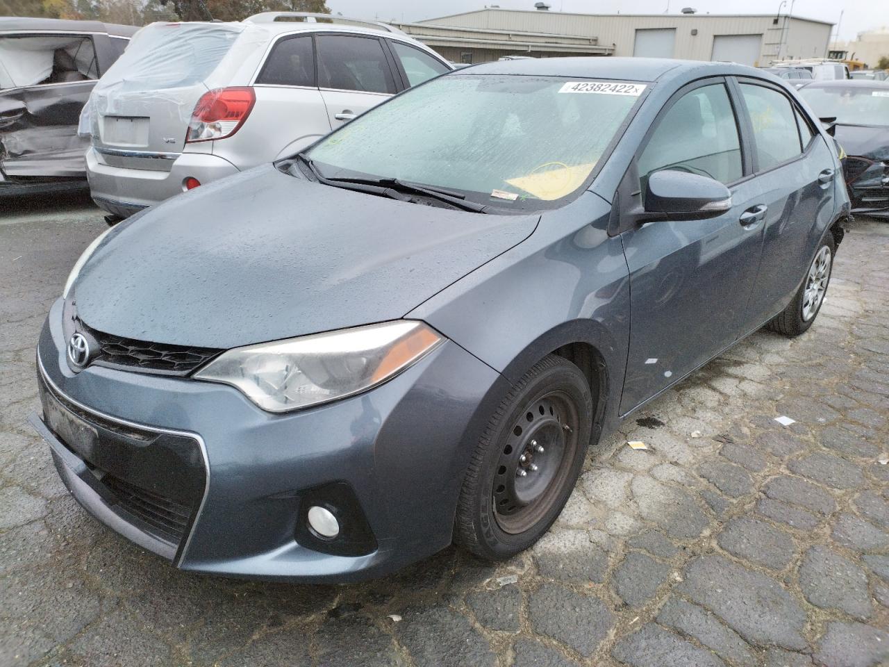 Photo 2 from auction – 2014 TOYOTA COROLLA L with VIN 5YFBURHE4EP099338