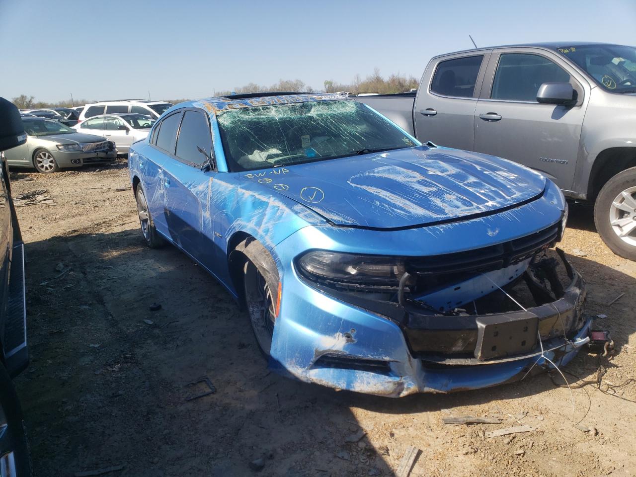 DODGE CHARGER R/ 2016 with VIN 2C3CDXCT7GH169927 - Photo from auction