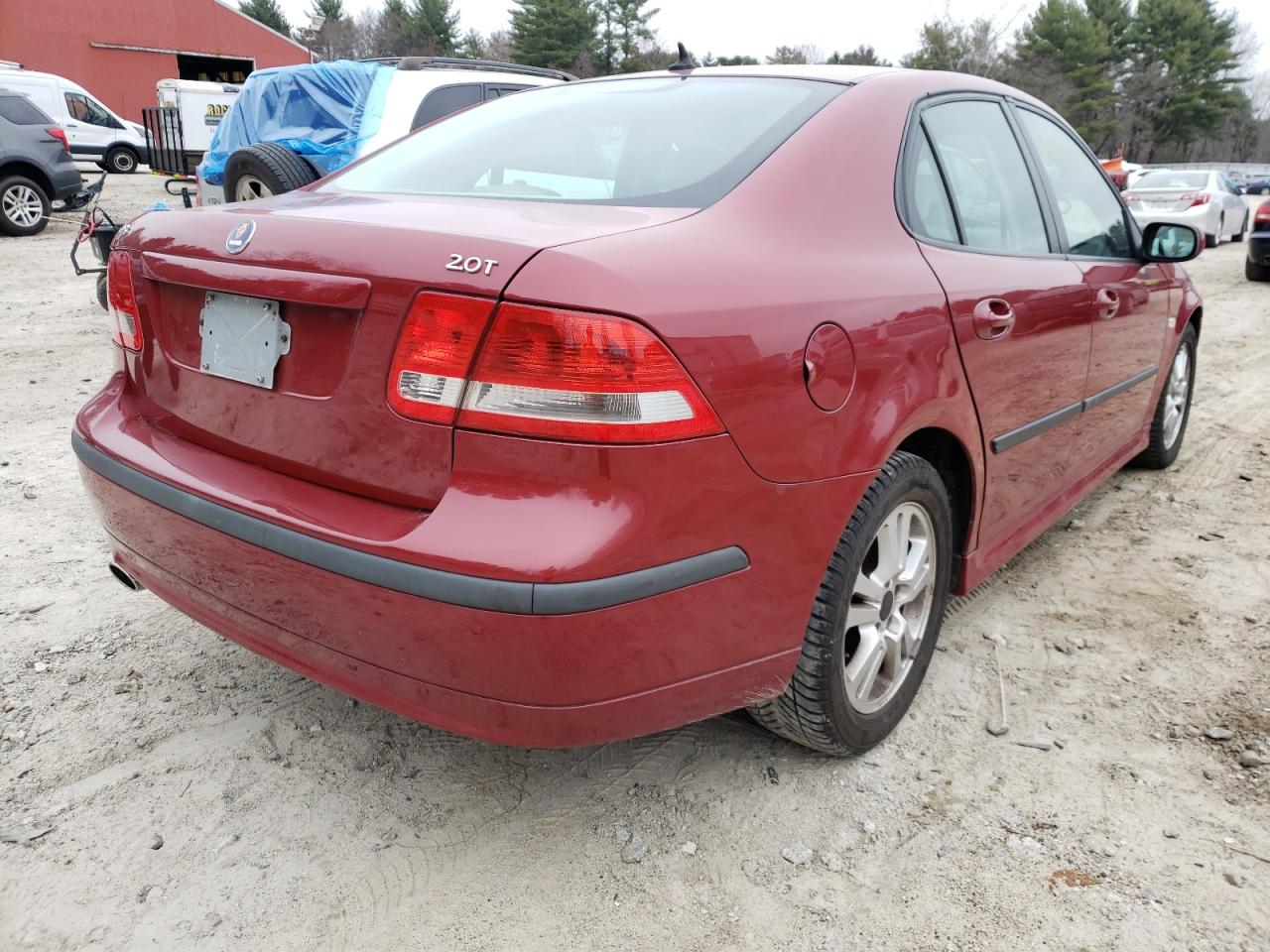 Photo 4 from auction – 2006 SAAB 9-3 with VIN YS3FD49Y161035835