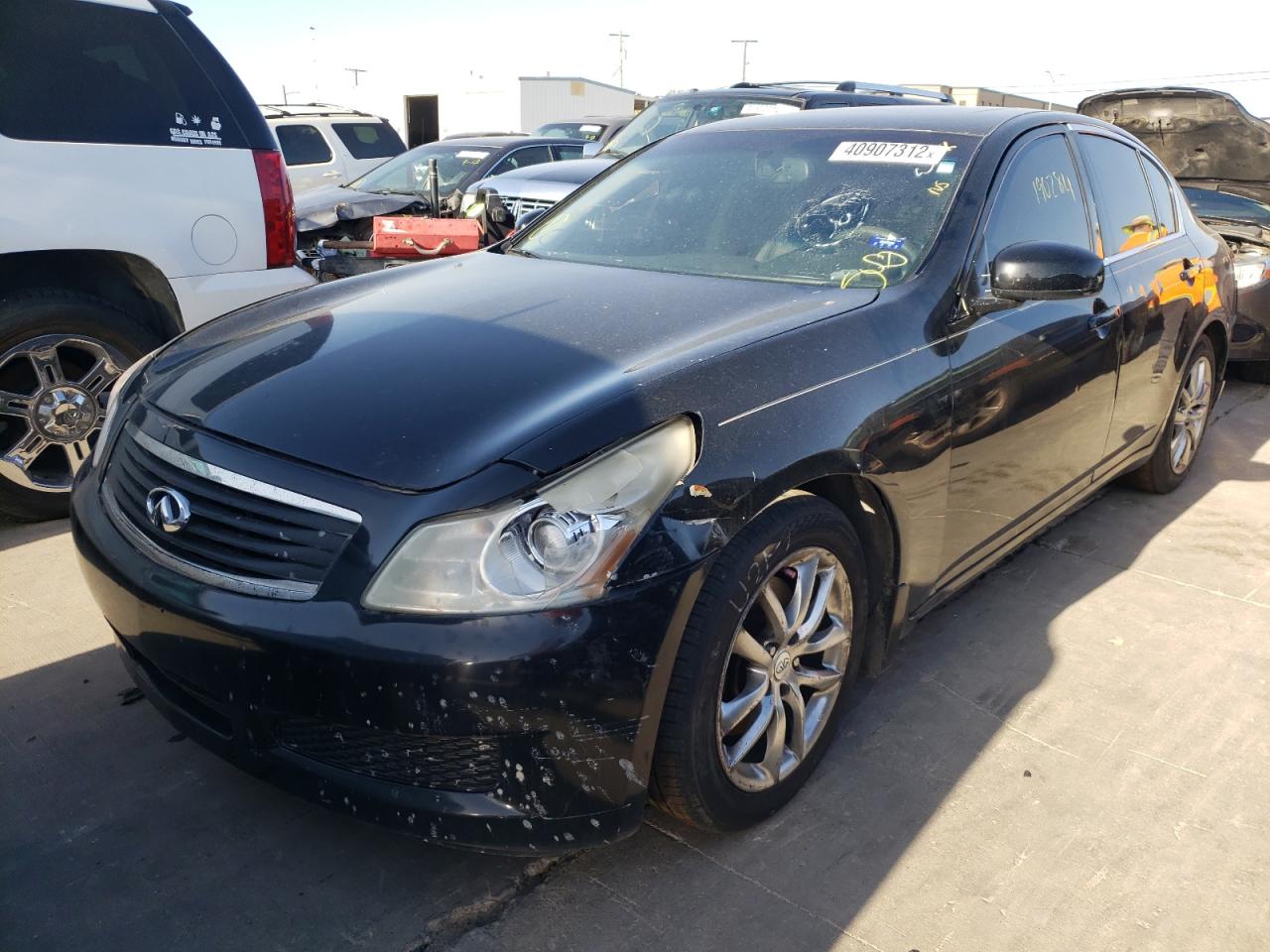 Photo 2 from auction – 2008 INFINITI G35 with VIN JNKBV61E48M206562