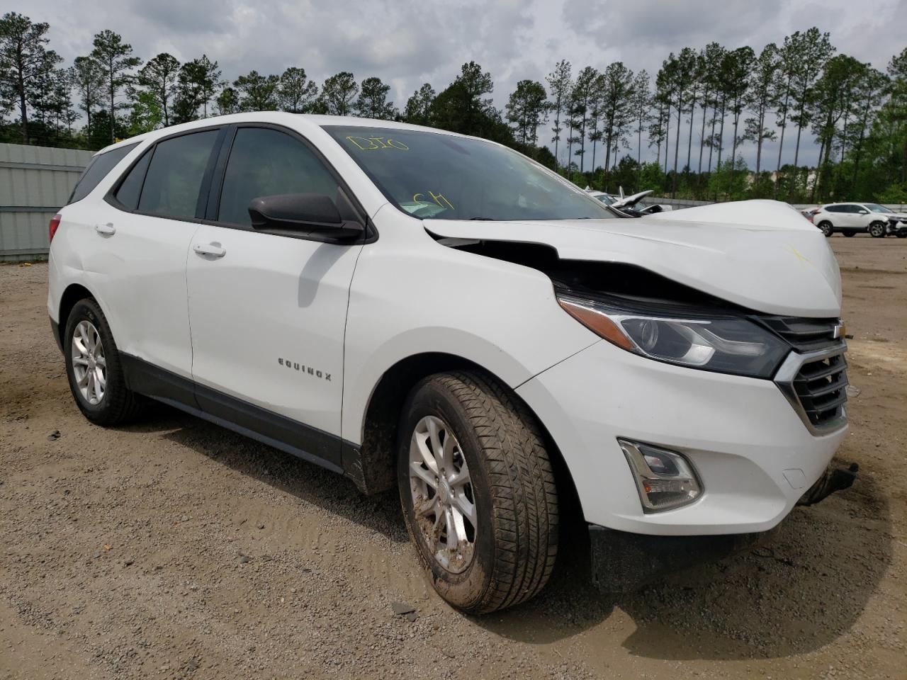 CHEVROLET EQUINOX LS 2018 with VIN 3GNAXHEV6JS643960 - Photo from auction