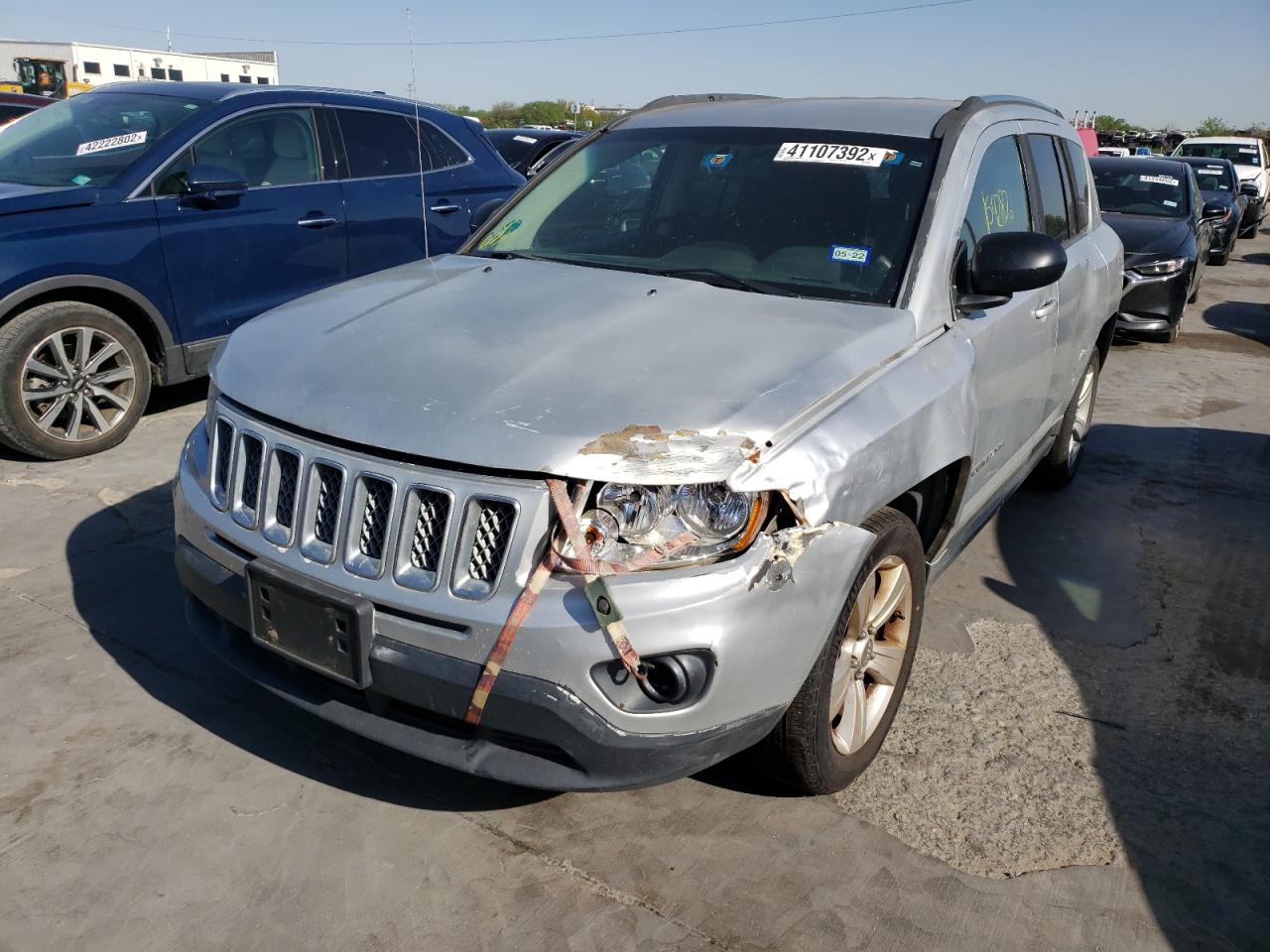 Photo 2 from auction – 2012 JEEP COMPASS SP with VIN 1C4NJCBA6CD520744