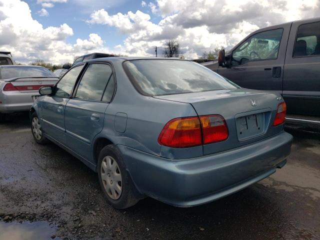 Photo 3 from auction – 2000 HONDA CIVIC BASE with VIN 2HGEJ6611YH562830