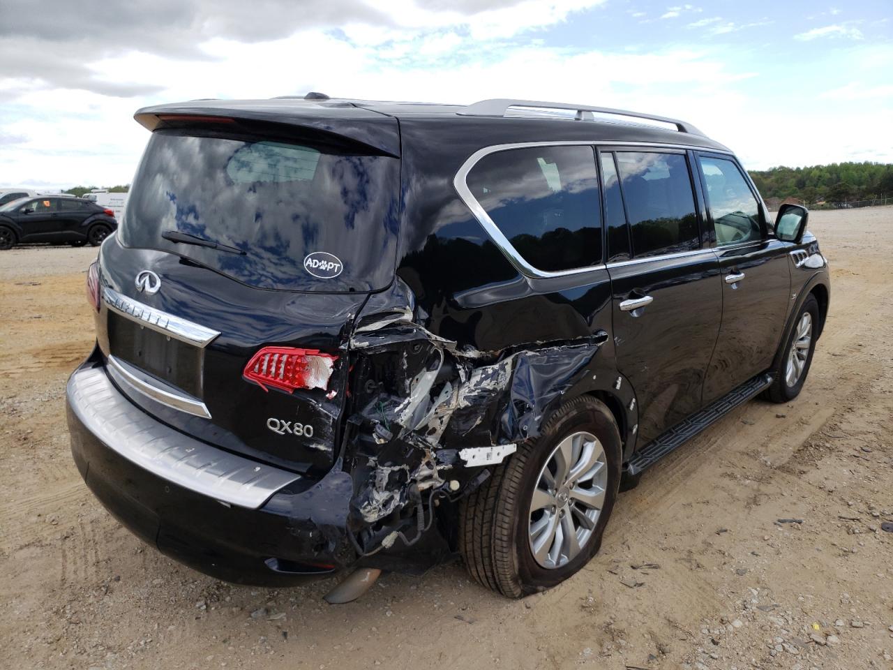 Photo 4 from auction – 2016 INFINITI QX80 with VIN JN8AZ2NF3G9613307