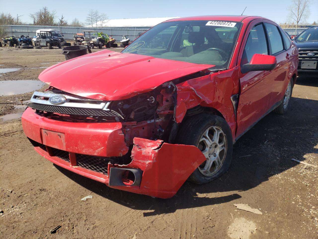 Photo 9 from auction – 2008 FORD FOCUS SE with VIN 1FAHP35N18W228740