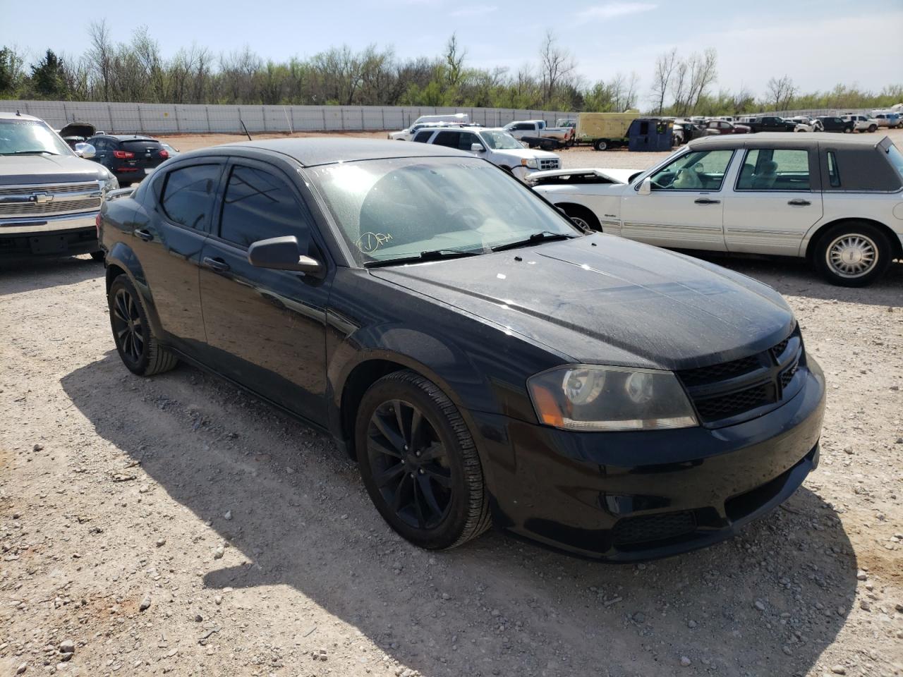 DODGE AVENGER SE 2014 with VIN 1C3CDZAB4EN139682 - Photo from auction