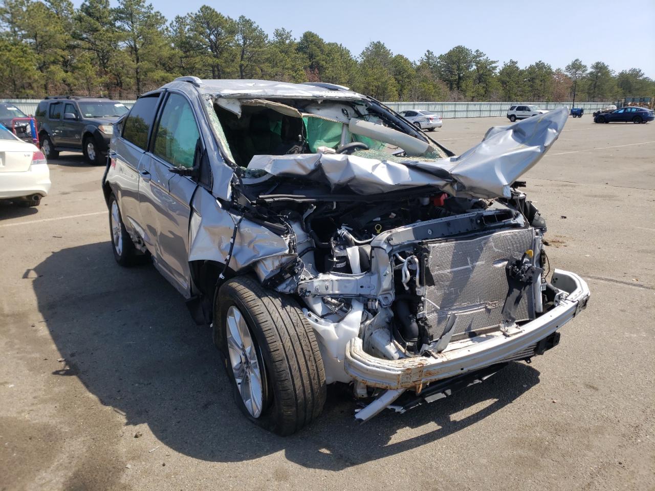 FORD EDGE TITAN 2020 with VIN 2FMPK3K95LBA16084 - Photo from auction