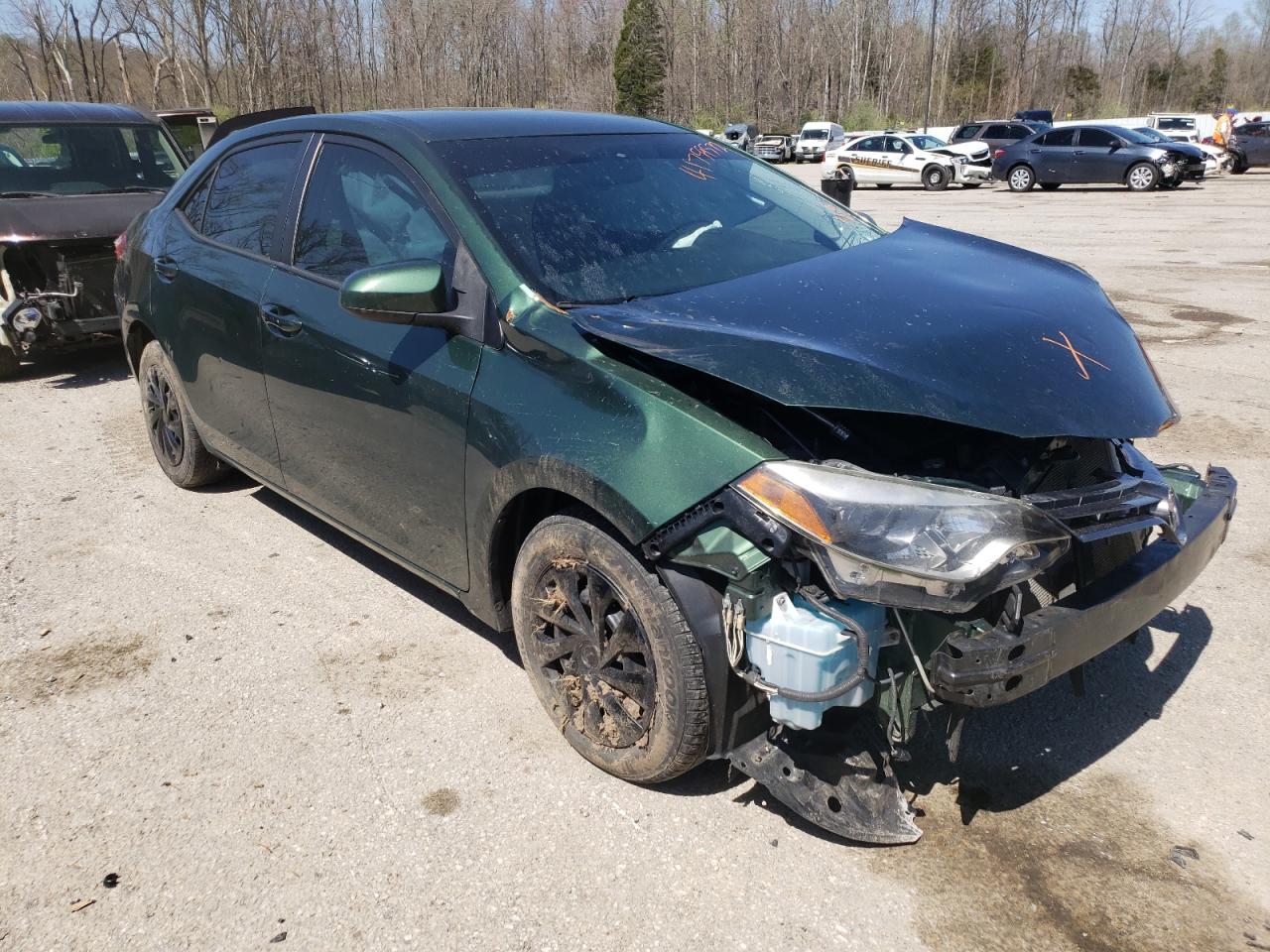 TOYOTA COROLLA EC 2015 with VIN 2T1BPRHEXFC274653 - Photo from auction