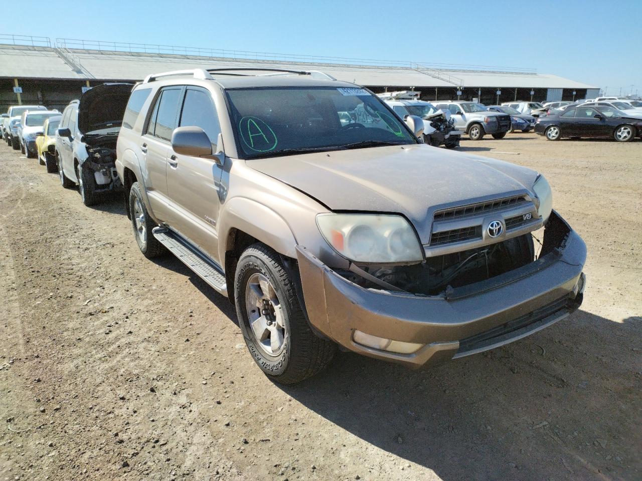 Photo 1 from auction – 2003 TOYOTA 4RUNNER LI with VIN JTEZT17R130013252