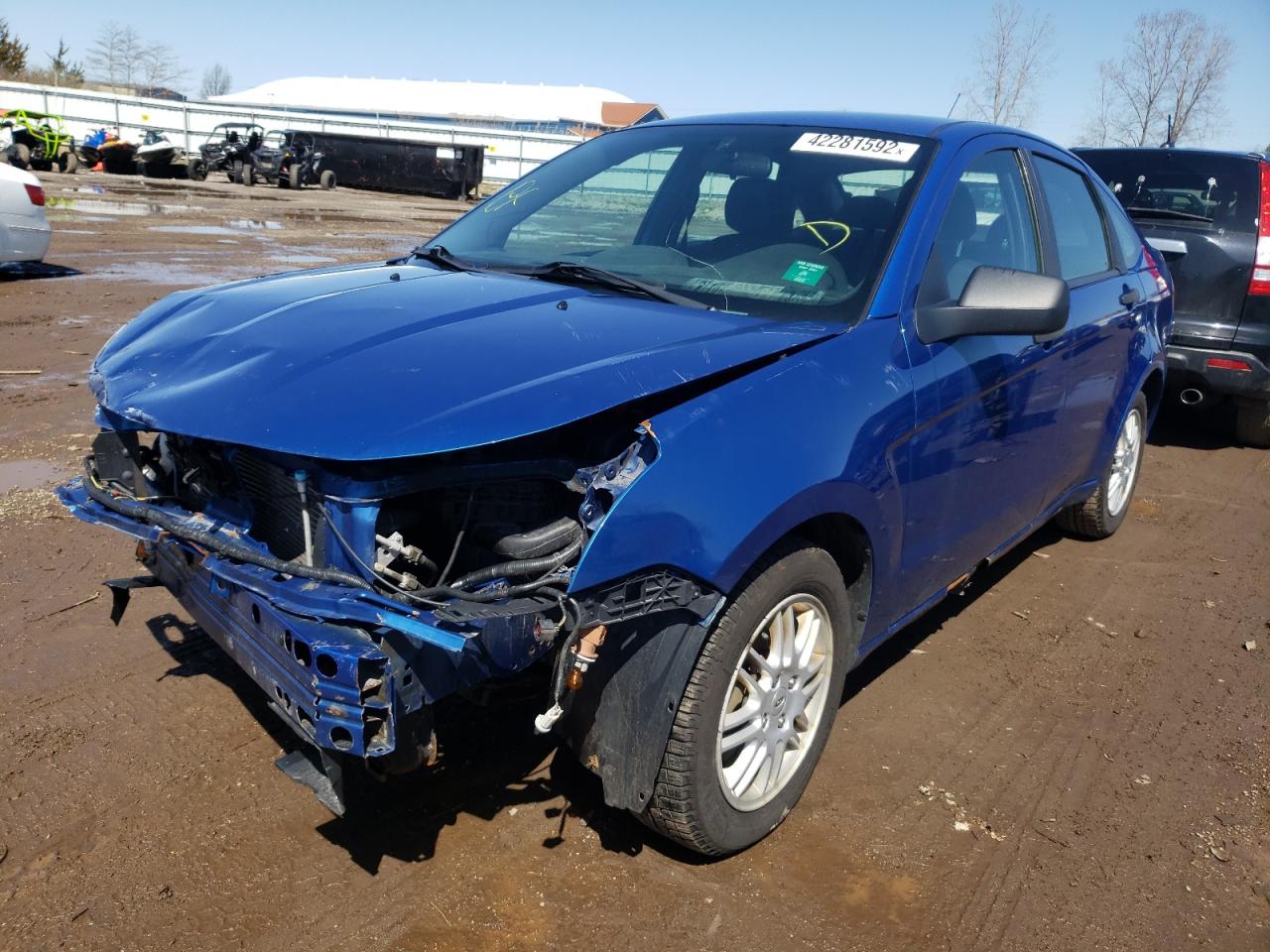 Photo 2 from auction – 2011 FORD FOCUS SE with VIN 1FAHP3FN5BW129621