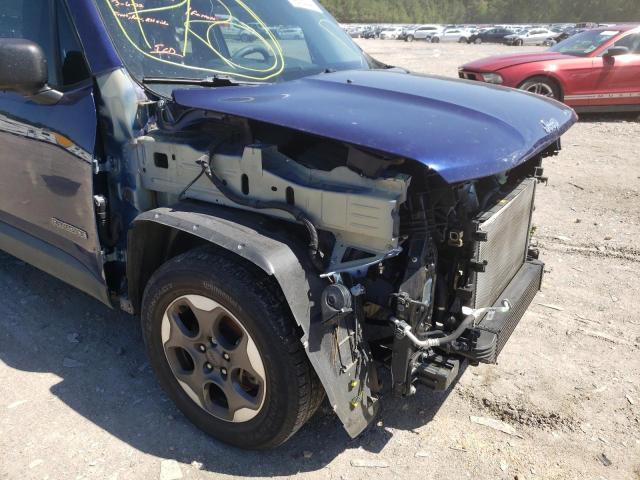 Photo 9 from auction – 2016 JEEP RENEGADE S with VIN ZACCJAAW2GPD98299