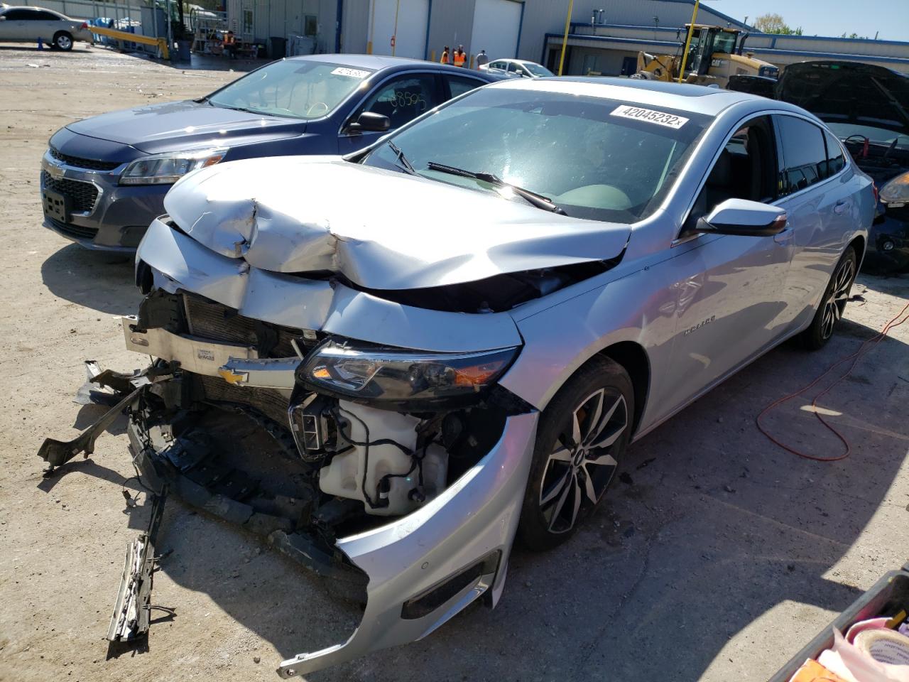 Photo 2 from auction – 2017 CHEVROLET MALIBU LT with VIN 1G1ZE5ST7HF240600