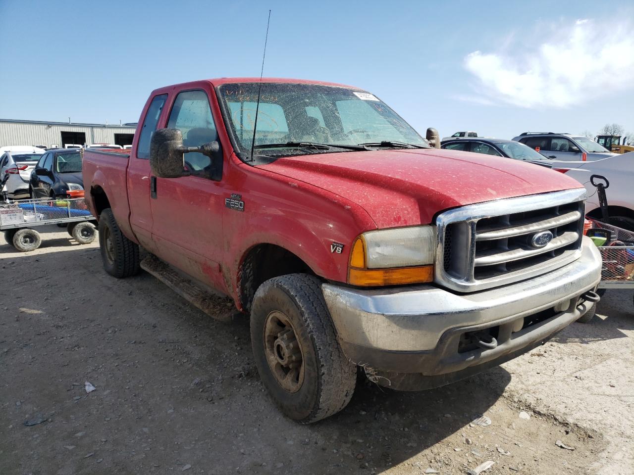 FORD F250 SUPER 2001 with VIN 1FTNX21L51EC88303 - Photo from auction