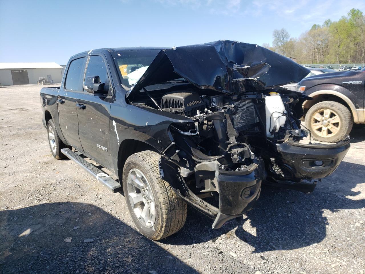 RAM 1500 BIG H 2021 with VIN 1C6SRFFT6MN671336 - Photo from auction