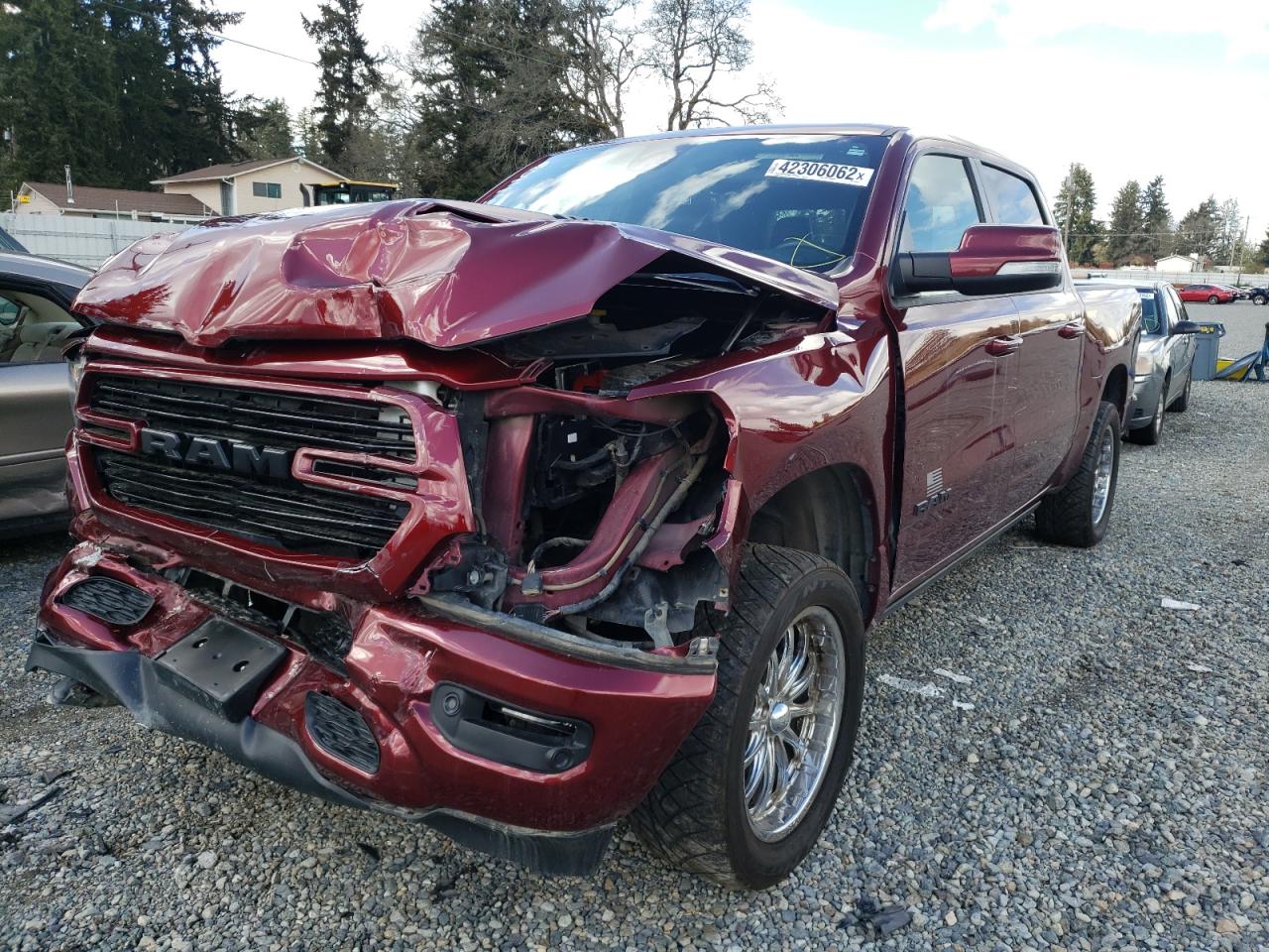 Photo 2 from auction – 2019 RAM 1500 REBEL with VIN 1C6SRFLT2KN815353