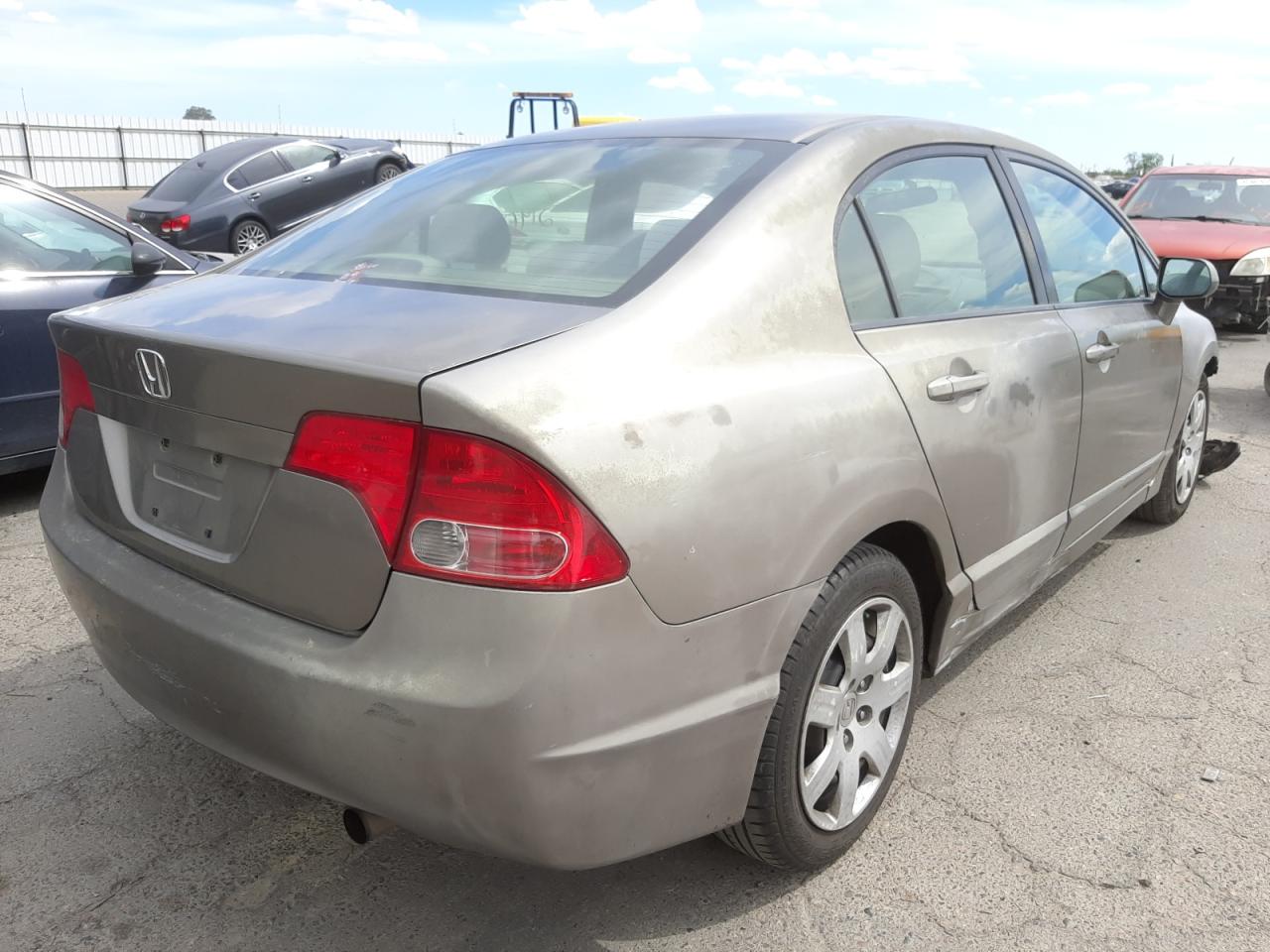 Photo 4 from auction – 2008 HONDA CIVIC EX with VIN 2HGFA16858H348265