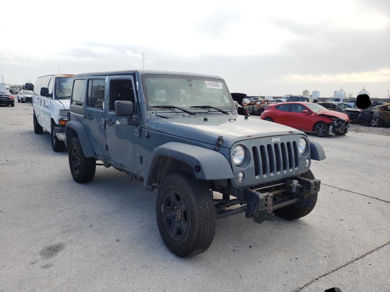 Photo 1 from auction – 2015 JEEP WRANGLER U with VIN 1C4HJWDG3FL556689