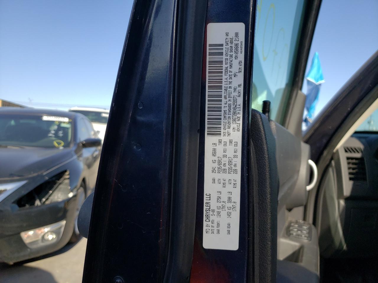 صورة رقم 10 من المزاد - 2008 DODGE NITRO SXT مع VIN 1D8GT28KX8W259371
