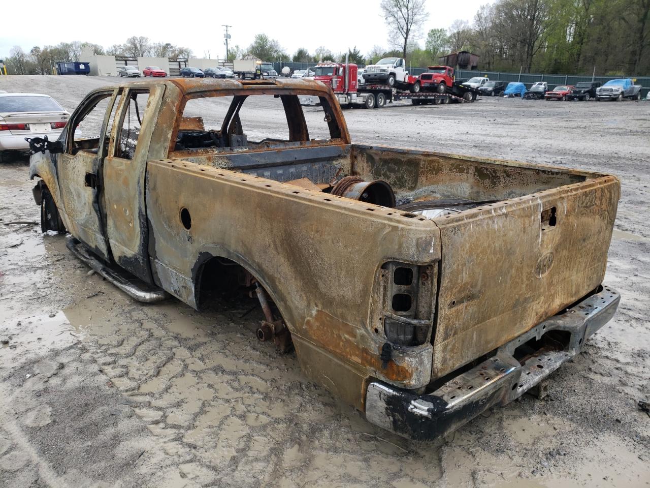 Photo 3 from auction – 2005 FORD F150 with VIN 1FTPX14535NA65859