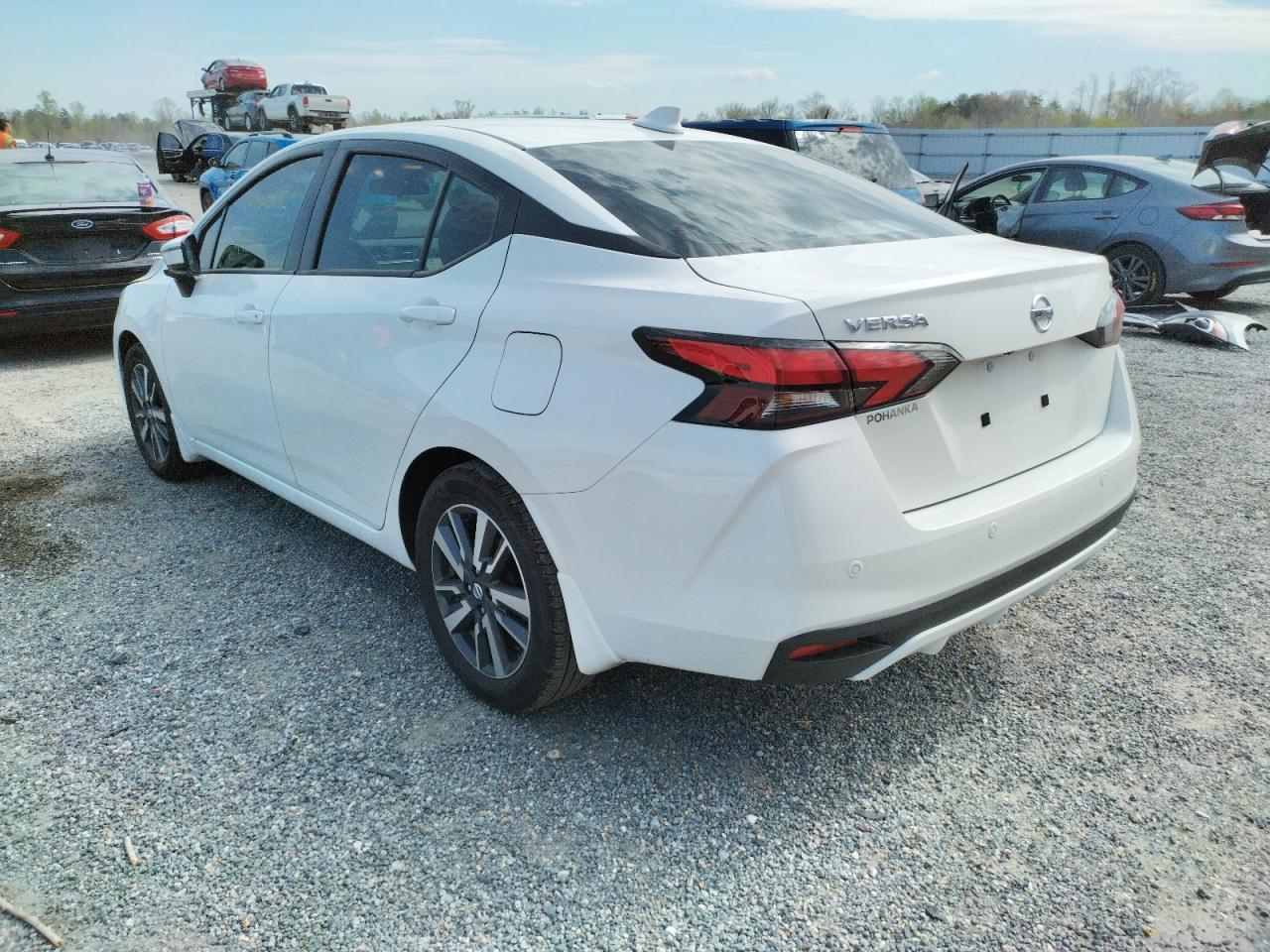 Photo 3 from auction – 2021 NISSAN VERSA SV with VIN 3N1CN8EV7ML903727