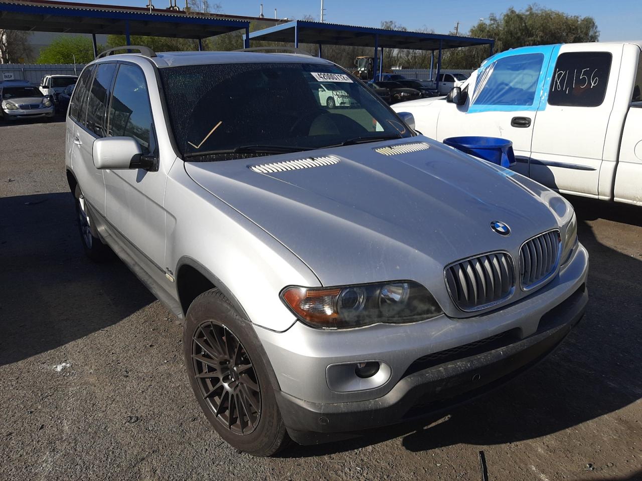 BMW X5 4.4I 2004 with VIN 5UXFB53524LV02519 - Photo from auction