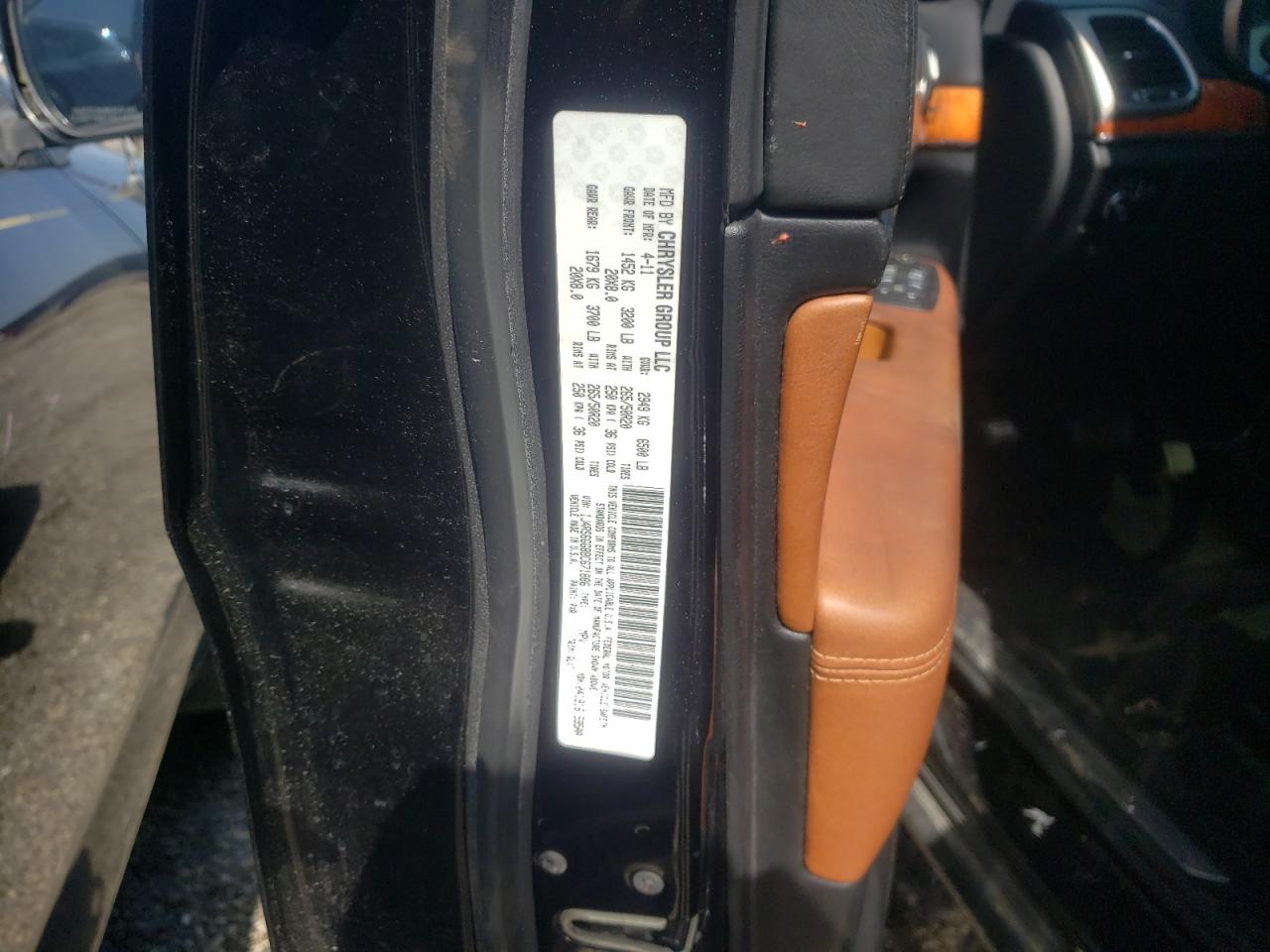 Photo 10 from auction – 2011 JEEP GRAND CHER with VIN 1J4RS6GG8BC671886