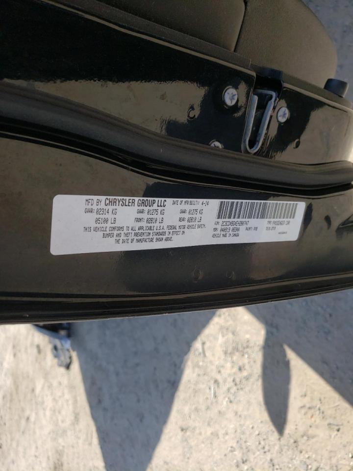 Photo 10 from auction – 2014 DODGE CHARGER SE with VIN 2C3CDXBGXEH280747