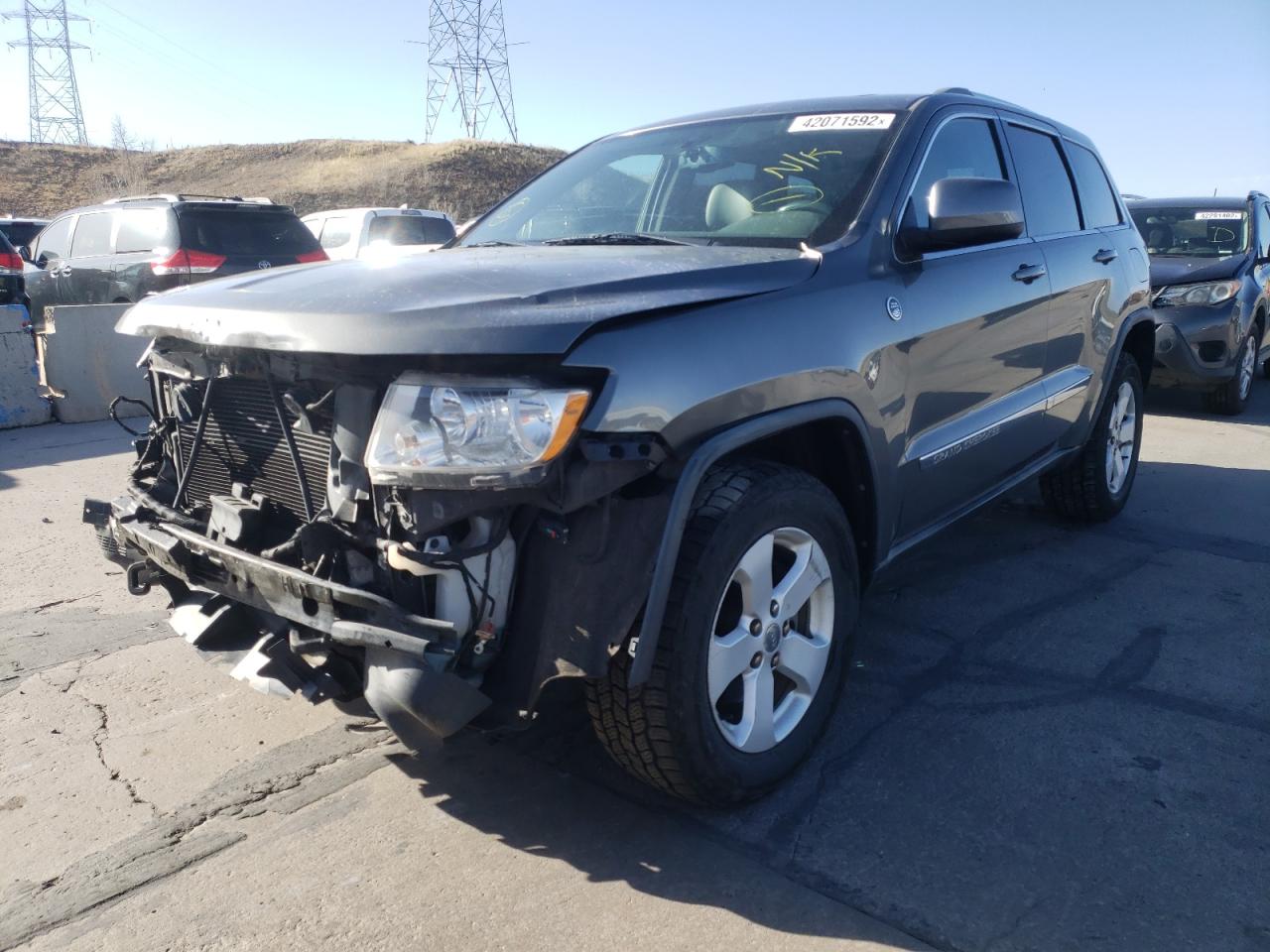 Photo 2 from auction – 2011 JEEP GRAND CHER with VIN 1J4RR4GT8BC705645